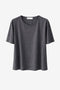 Uriele light flannel top | Dark Grey