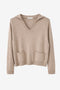 V-neck dyed Viskose pullover NB2310 | Camel