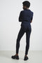 Hose Anna - Skinny fit Technical Jersey | Blue