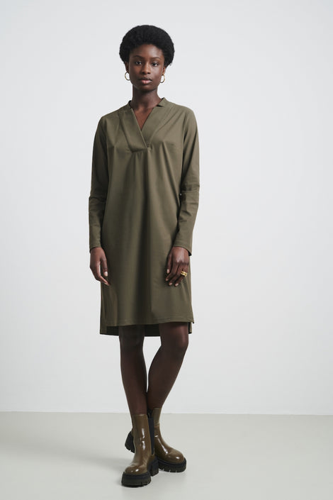 Jurk Kelly Technical Jersey | Army
