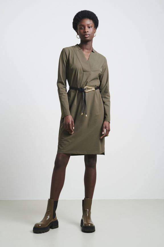 Jurk Kelly Technical Jersey | Army