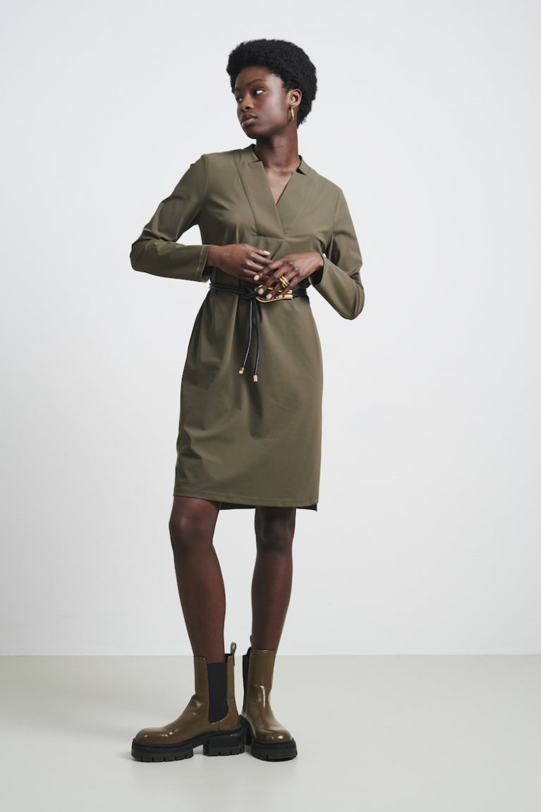 Jurk Kelly Technical Jersey | Army