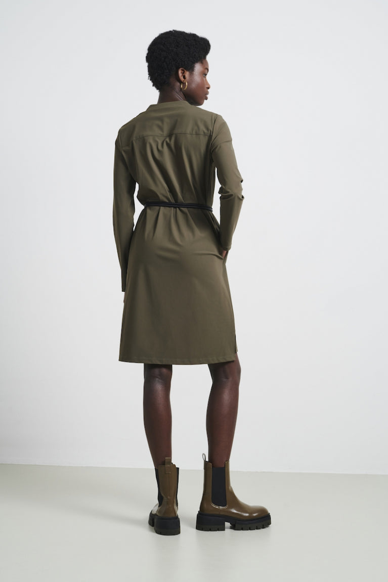 Jurk Kelly Technical Jersey | Army