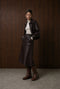 Elle eco leather rok | Dark Brown