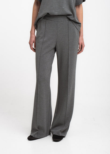 Lucciolo giulietta piquet broek | Grey