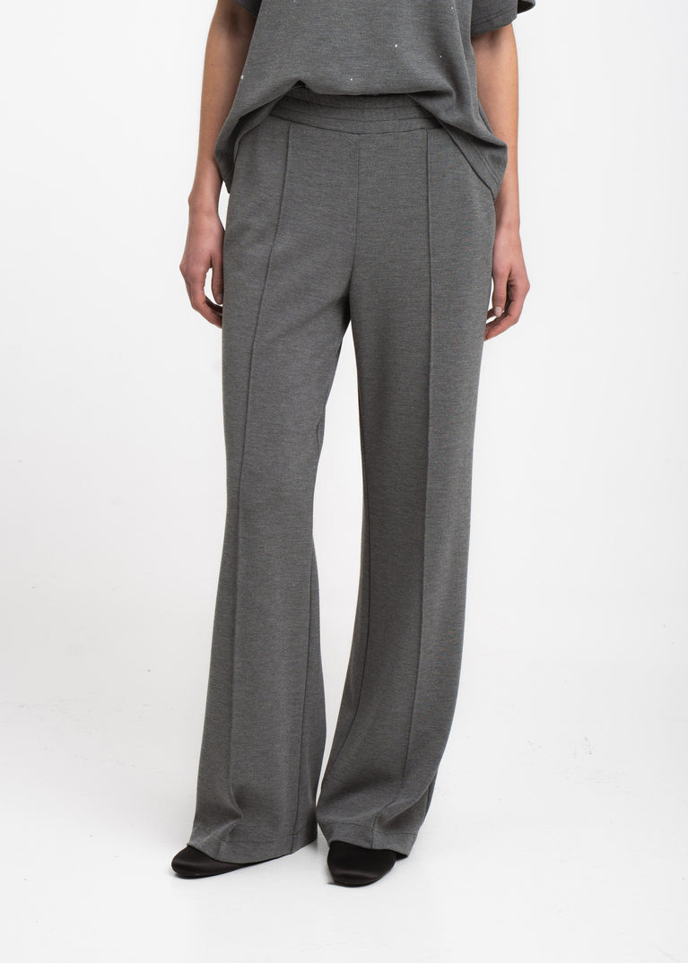 Lucciolo giulietta piquet broek | Grey