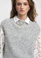 Abigail alpaca Weste EX H24179 | Grey