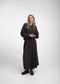 Rapanui light flannel long skirt | Dark Grey