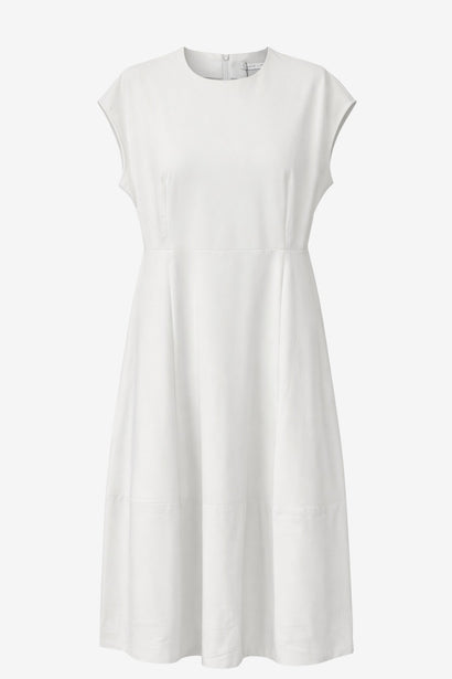 Melva jurk technical jersey | Zand