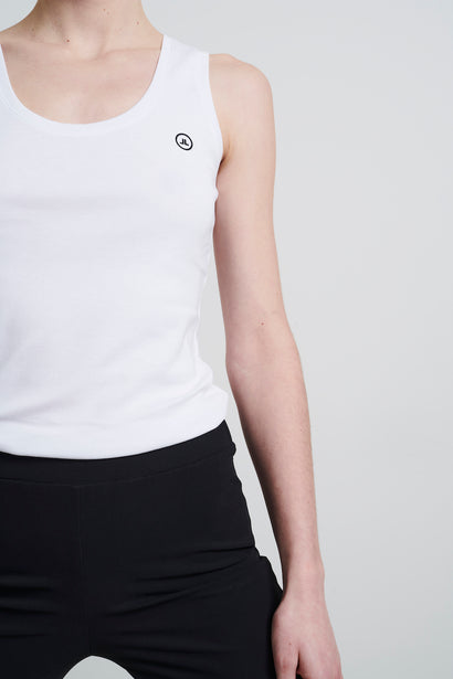 Top rips Easy Wear Biologisch Katoen | Wit