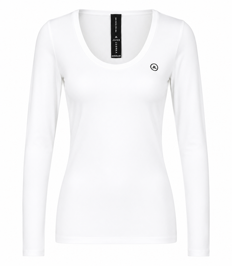 T shirt R Neck Easy Wear Organic Baumwolle | White