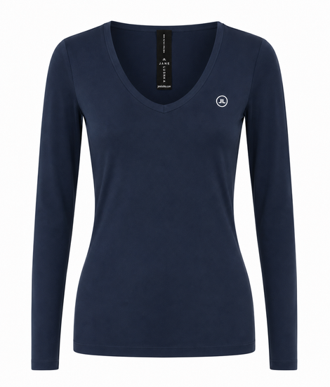T shirt R Neck Easy Wear Organic Baumwolle | Blue