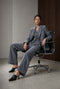 Raven Viskose blend Hose | Grey
