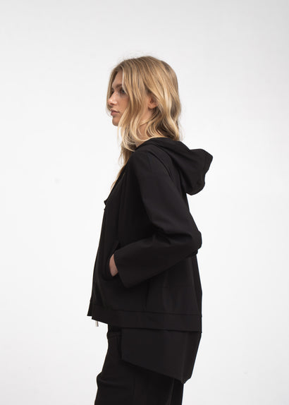 Giacca Simona Technical Jersey | Nero