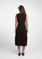 Heide jurk technical jersey | Chocolate