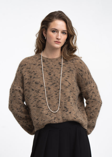 Pullover fancy blend H24208 | Beige