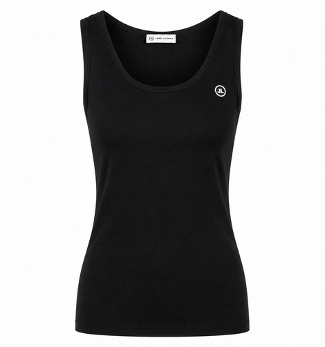 Top rips Easy Wear Organic Katoen | Black
