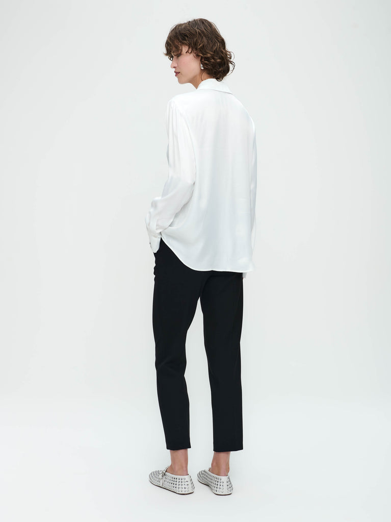 Olga Terry jersey Pants | Old Black