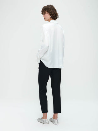 Olga Terry jersey Broek | Old Black