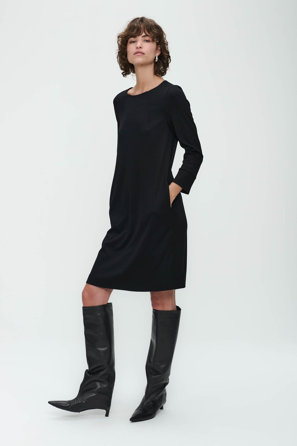 Joan Terry jersey Kleid | Old Black