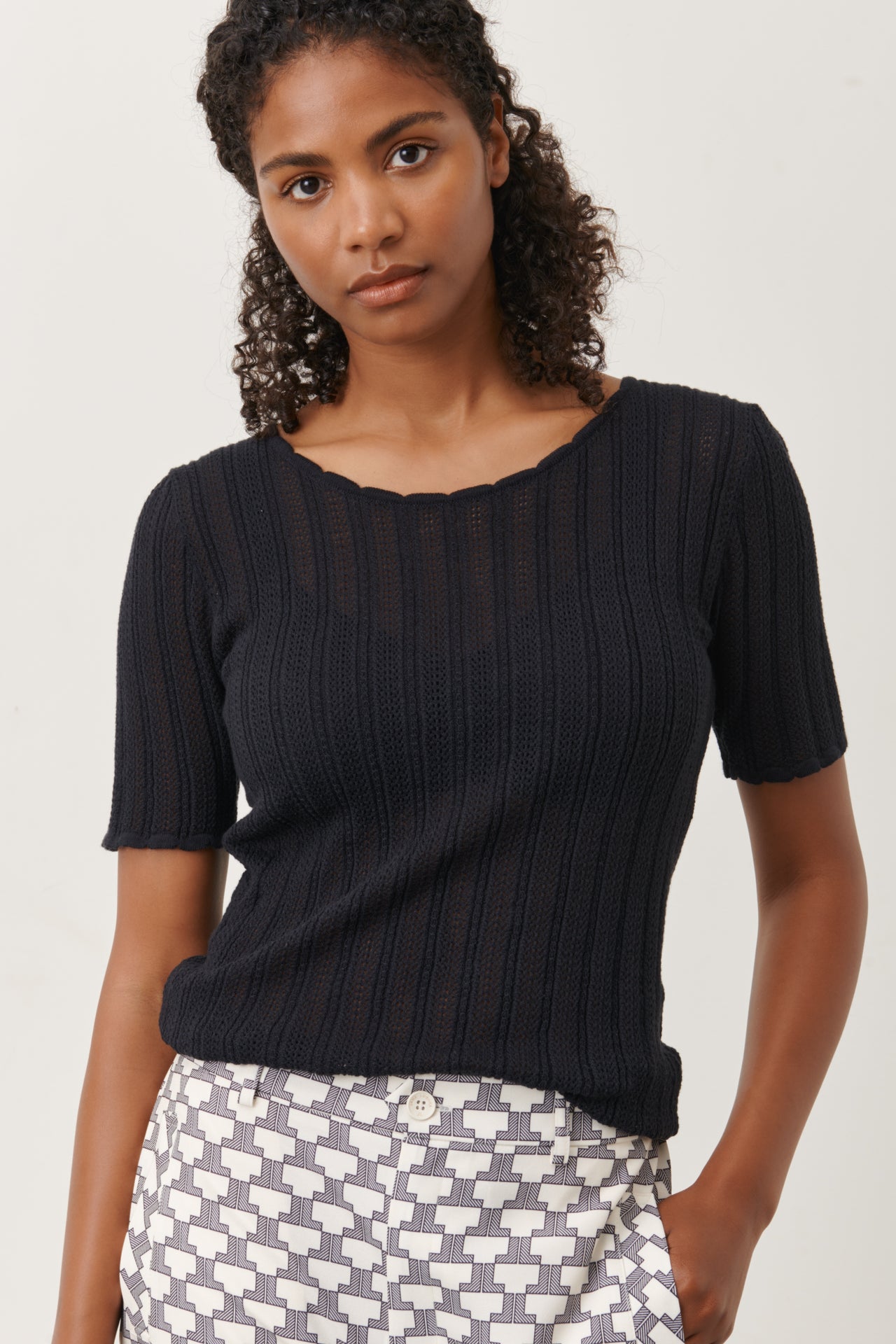 Zaza top | Black