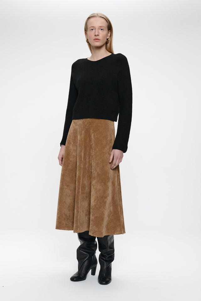 Pullover seamless viscose NB2167 | Black