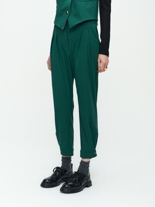 Katrin Pants Technical Jersey | Green