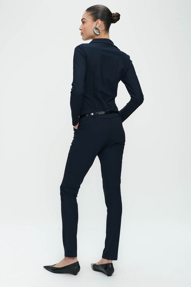 Jumpsuit Diana Easy Wear Technical Jersey | Blue