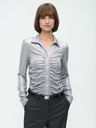 Luisa Blouse | Silver