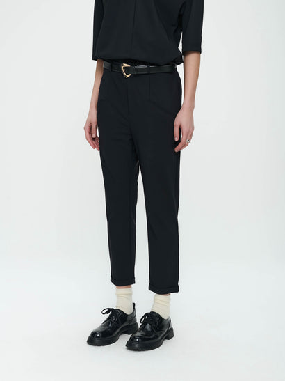 Hary Pants Technischer Jersey | Schwarz