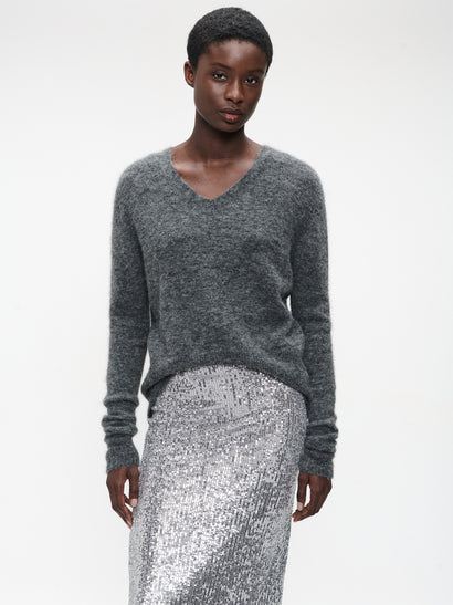 Pullover H24420 | Grey Melange