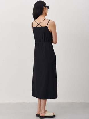 Ilze Dress Technical Jersey | Black