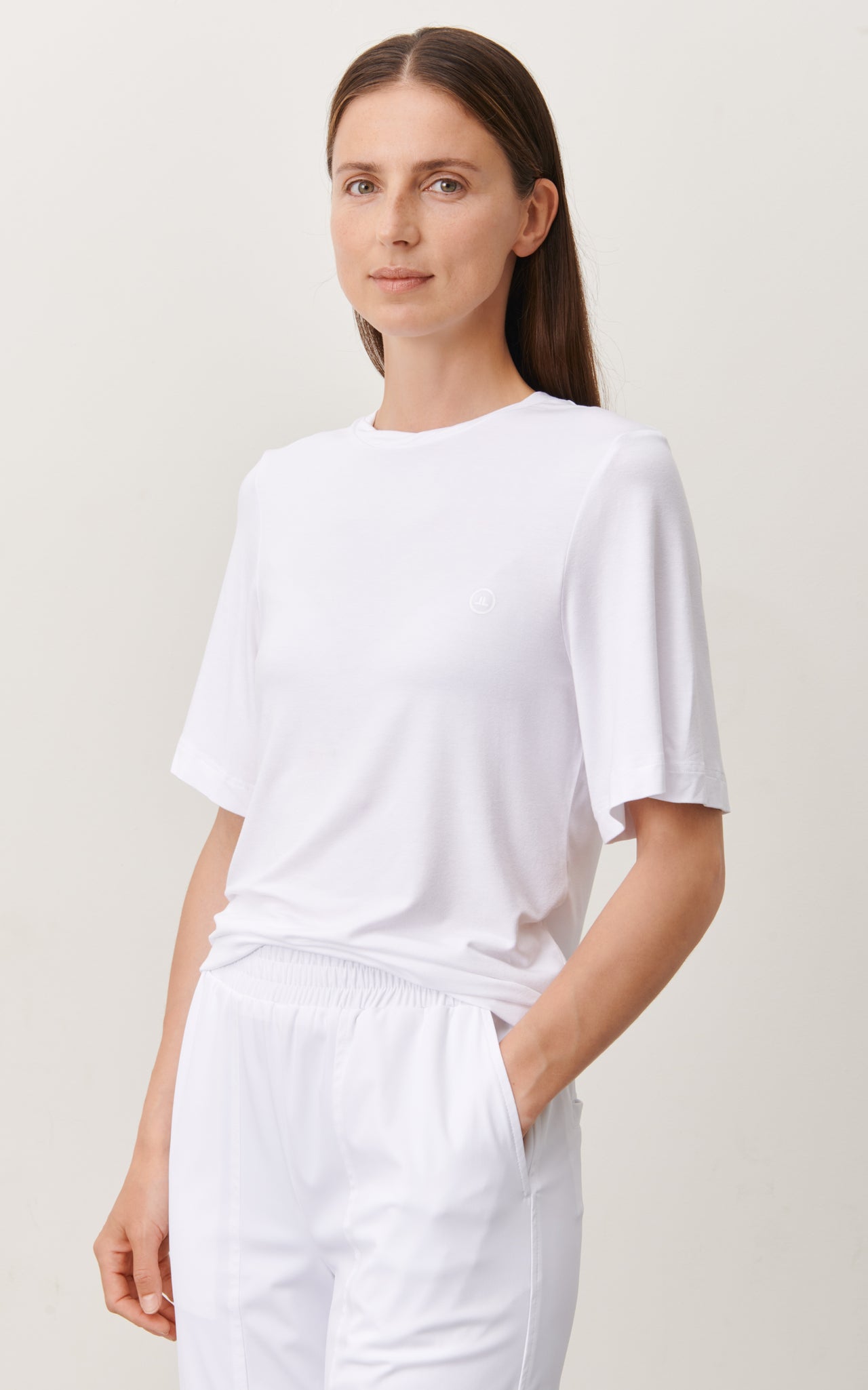 T-Shirt logo | White