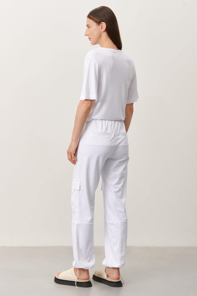 Maria Pants Technical Jersey | White
