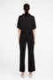 Carola structure technical jersey pants | Black