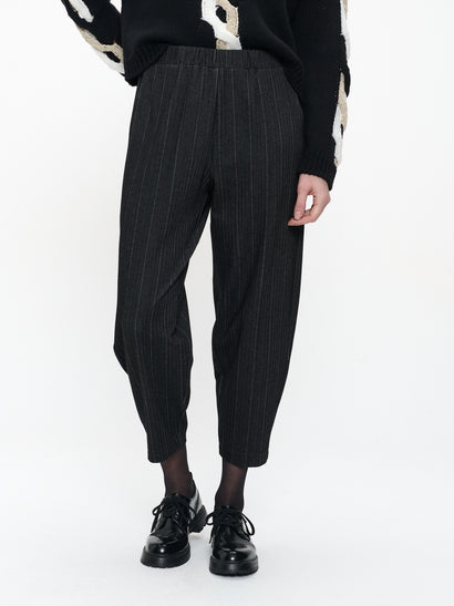 Bortolo viscose elastane pants | Black