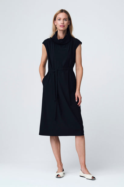 Liane jurk technical jersey | Blauw