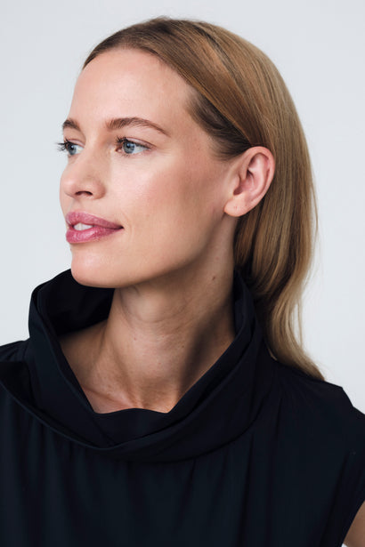 Liane jurk technical jersey | Blauw