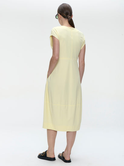 Abito Melva Technical Jersey | Giallo