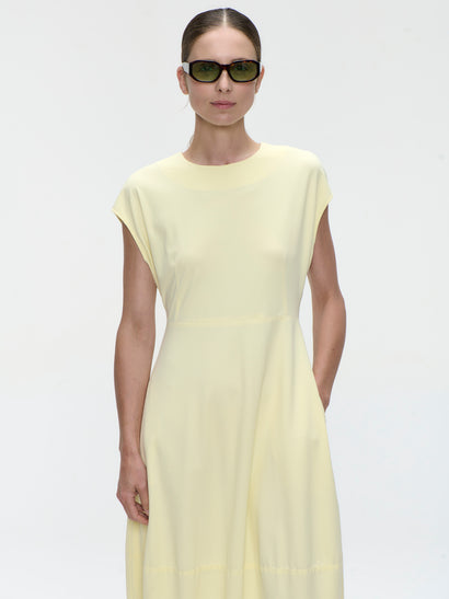 Abito Melva Technical Jersey | Giallo