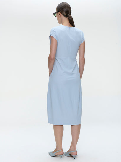 Melva kjole Technical Jersey | Lyseblå
