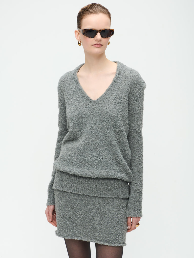 Teddyna Pullover | Grey