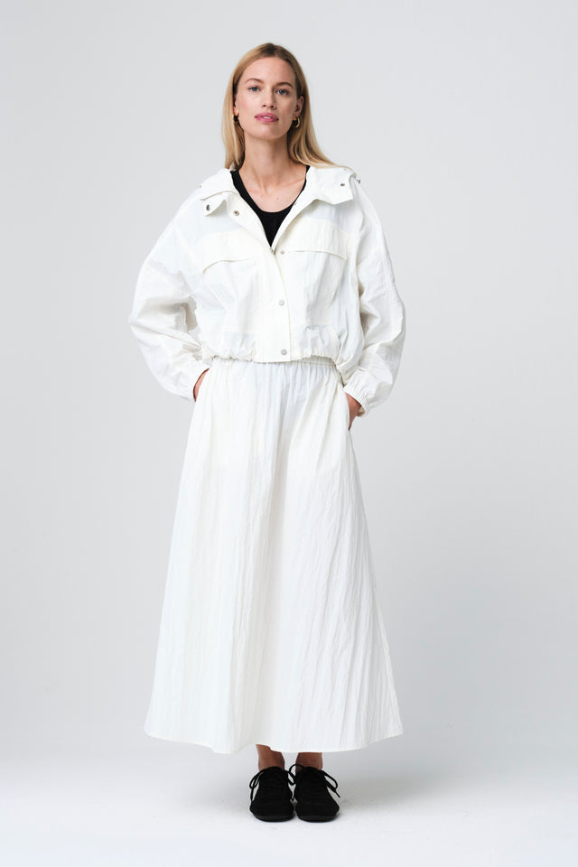 Asuka tafeta jacket | Off White