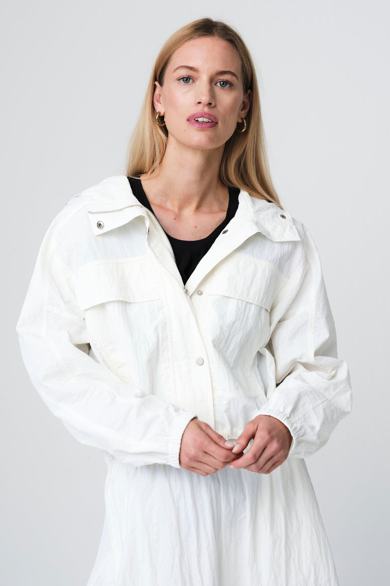 Asuka tafeta jacket | Off White