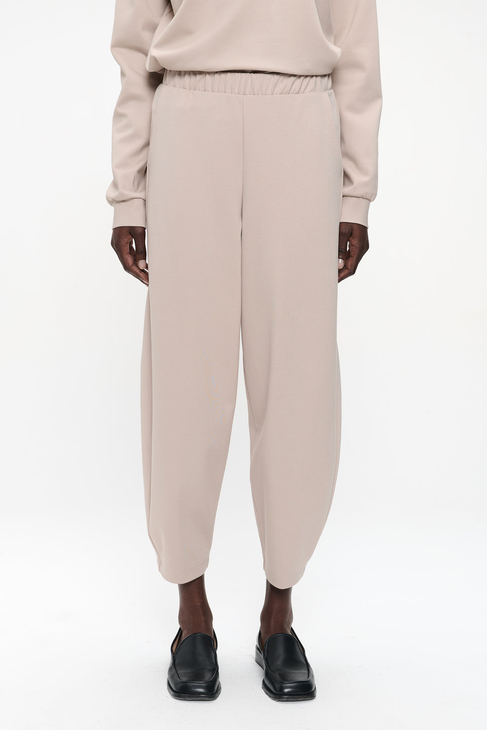 Pants viscose blend 176I | Sand