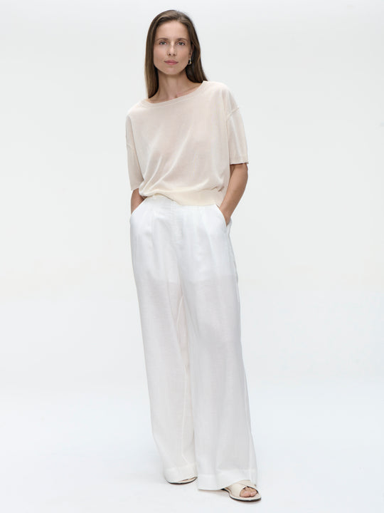 Hamako linnen mix pants