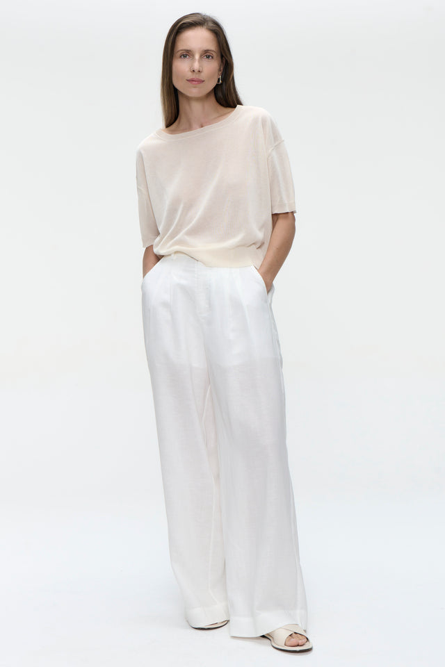 Hamako tencel pants | Off White