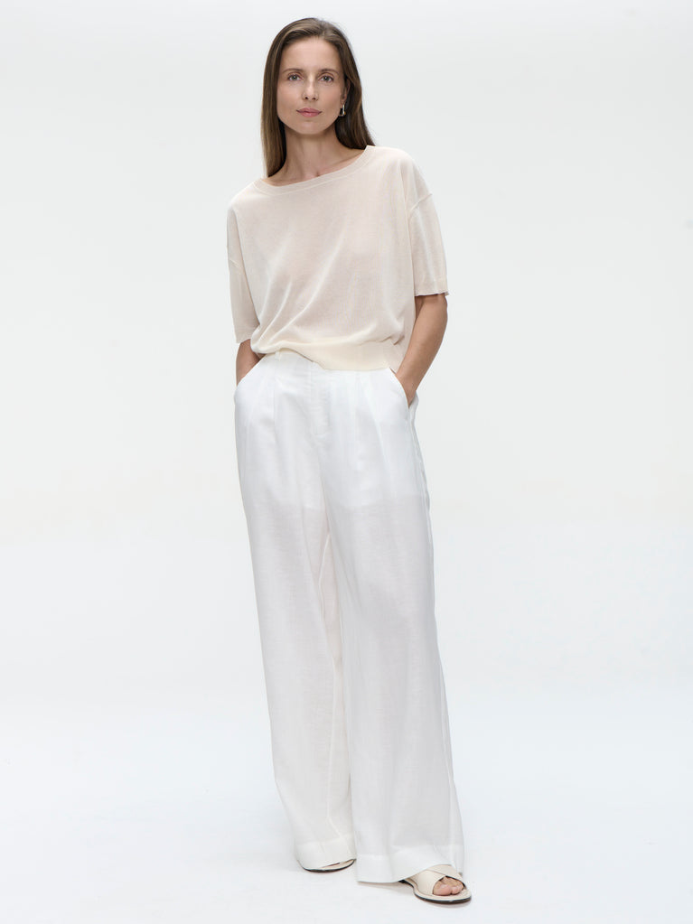 Hamako tencel pants | Off White