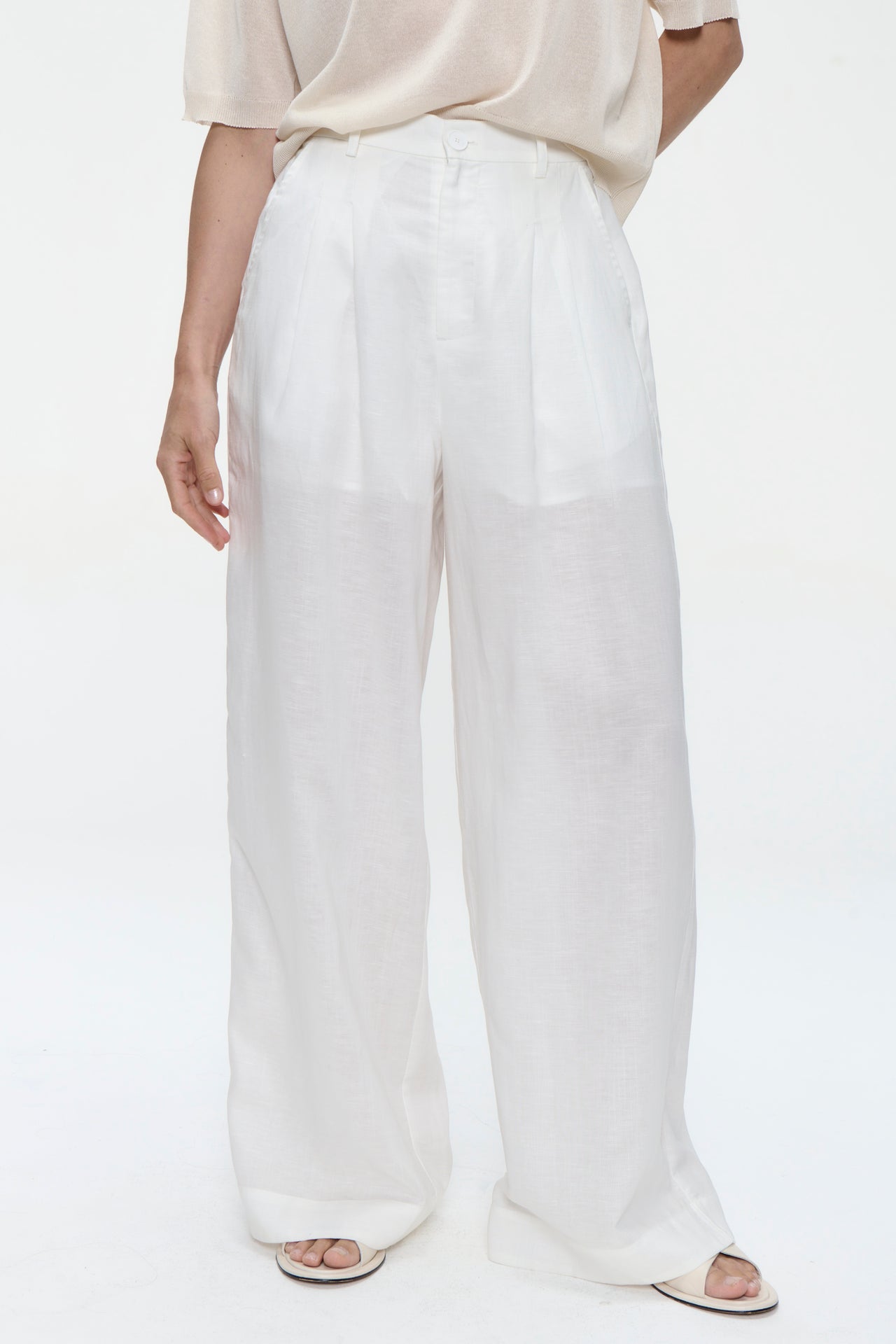 Hamako tencel pants | Off White