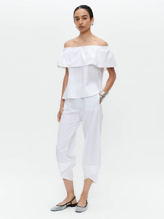 Diane cotton mix top